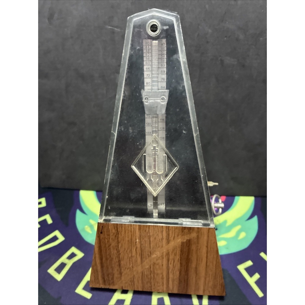 Wittner Metronome Wind Up Wood Finish Made In Germany  VINTAGE C3